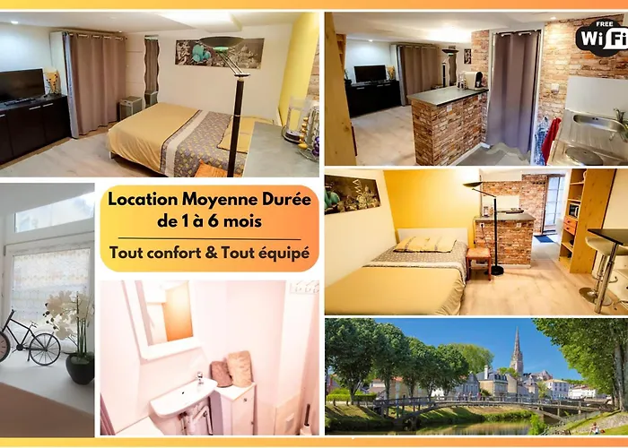 Neuf Avec Courette Privative Lejlighed